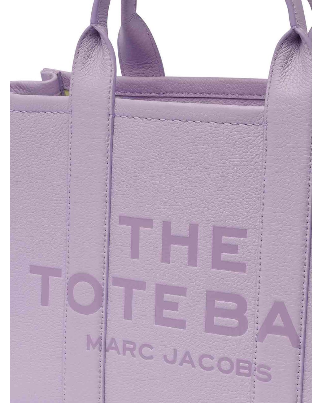 Marc Jacobs Purple The Leather Medium Tote
