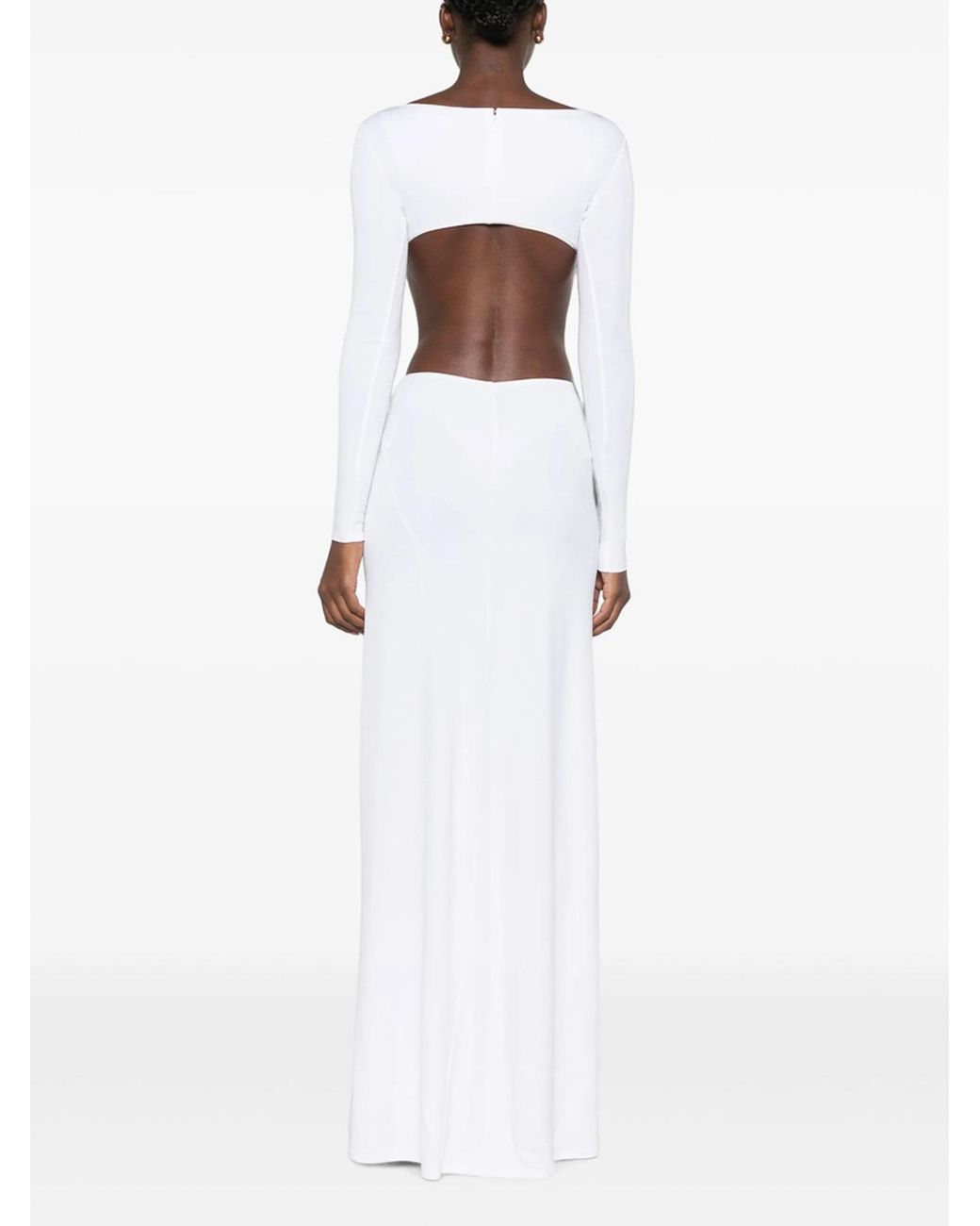 Elisabetta Franchi White Dress