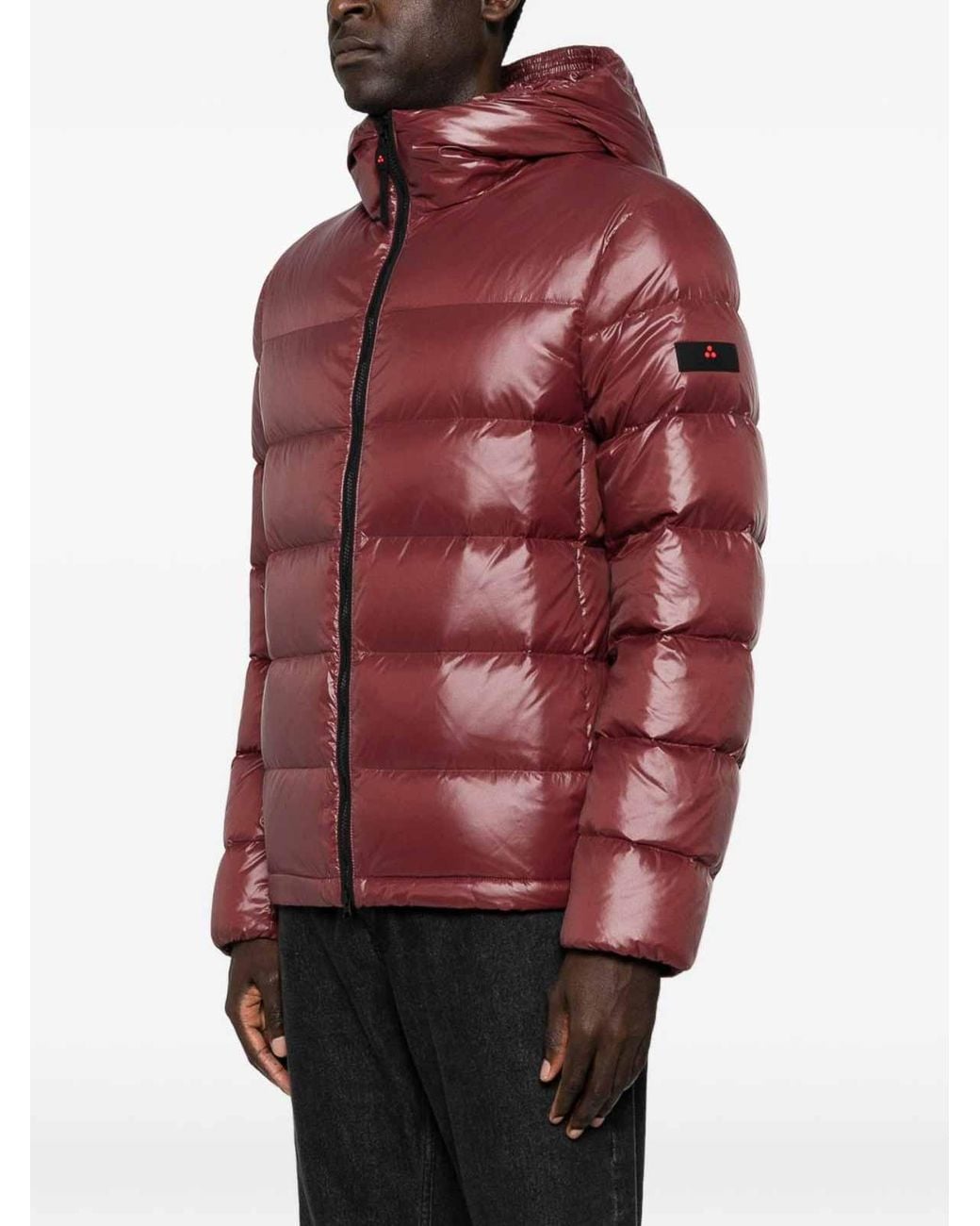 Peuterey Red Honova Puffer Jacket With Pockets for men