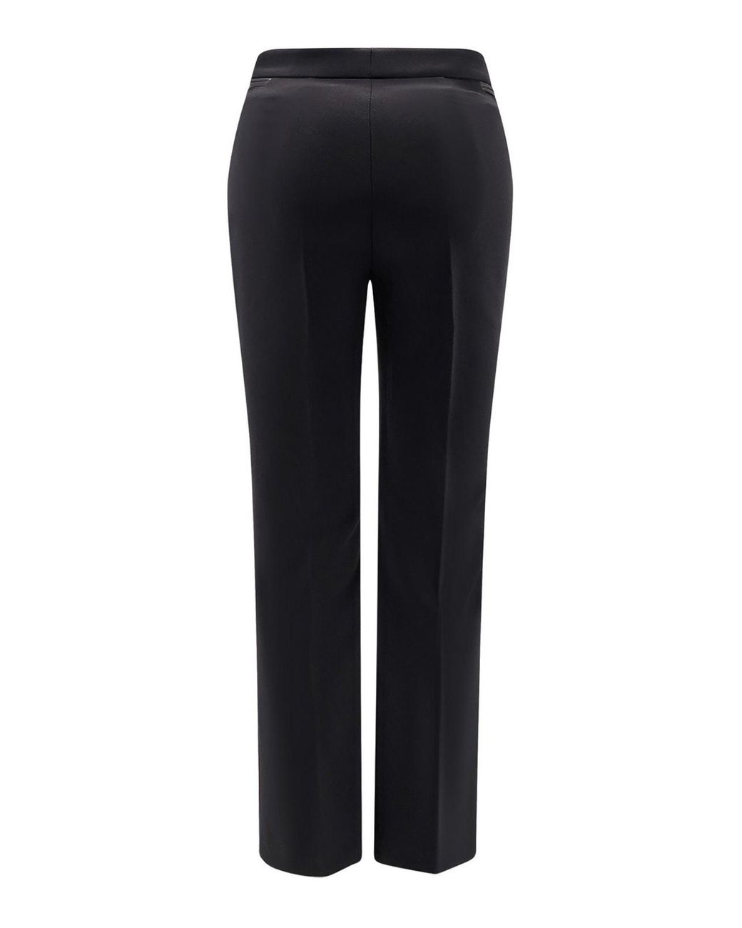 Elisabetta Franchi Blue Logato Button Trousers