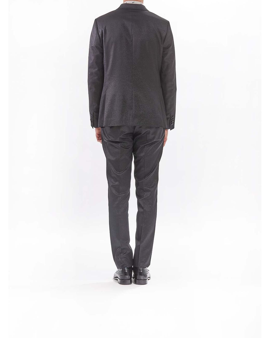 Paul Smith Gray Evening Suit 1 Button for men