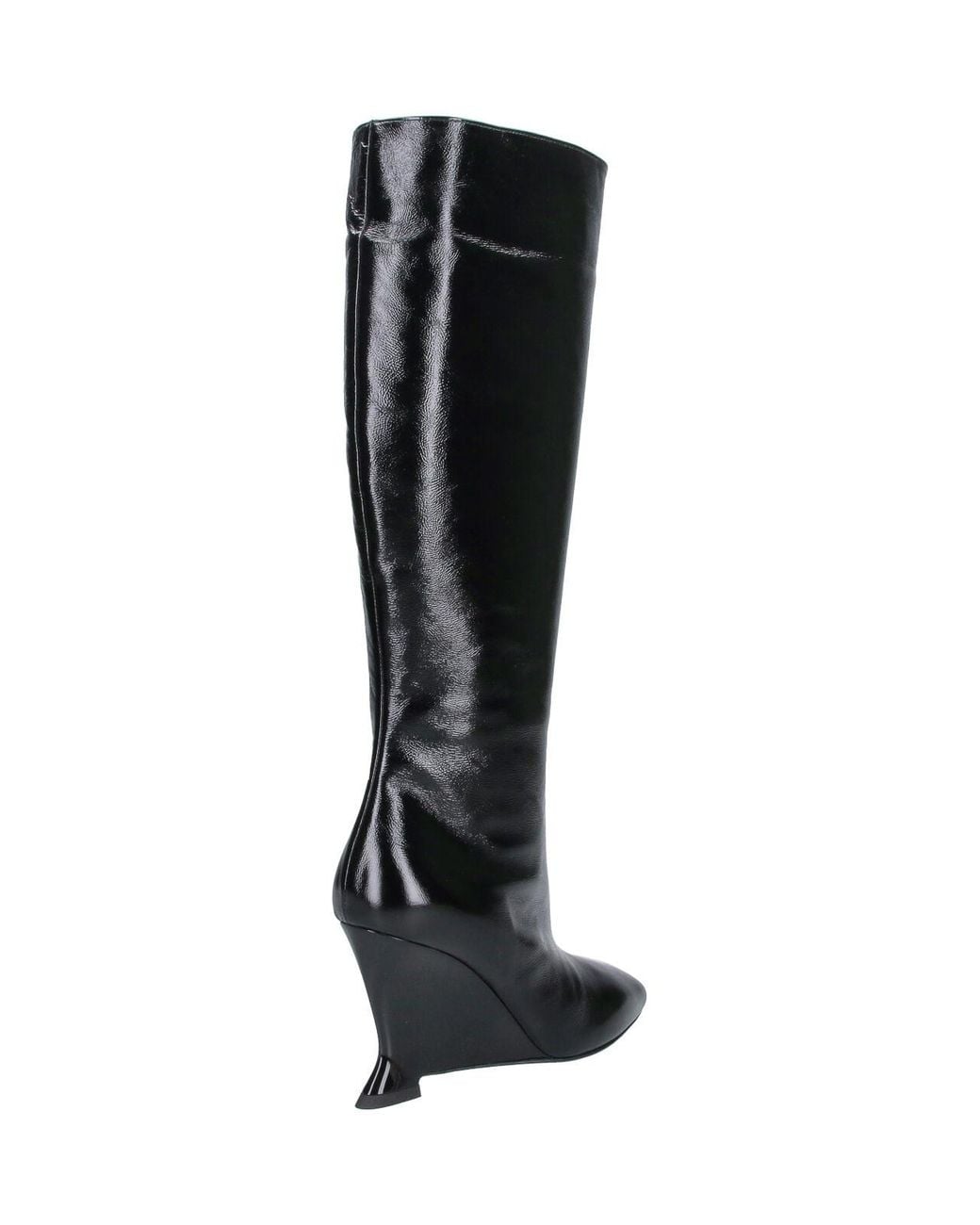Balmain Black Leather Boots
