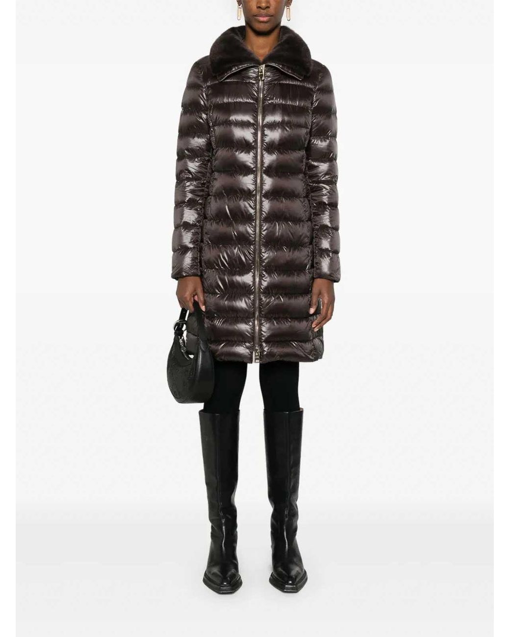 Blouson Rembourré Herno en coloris Black