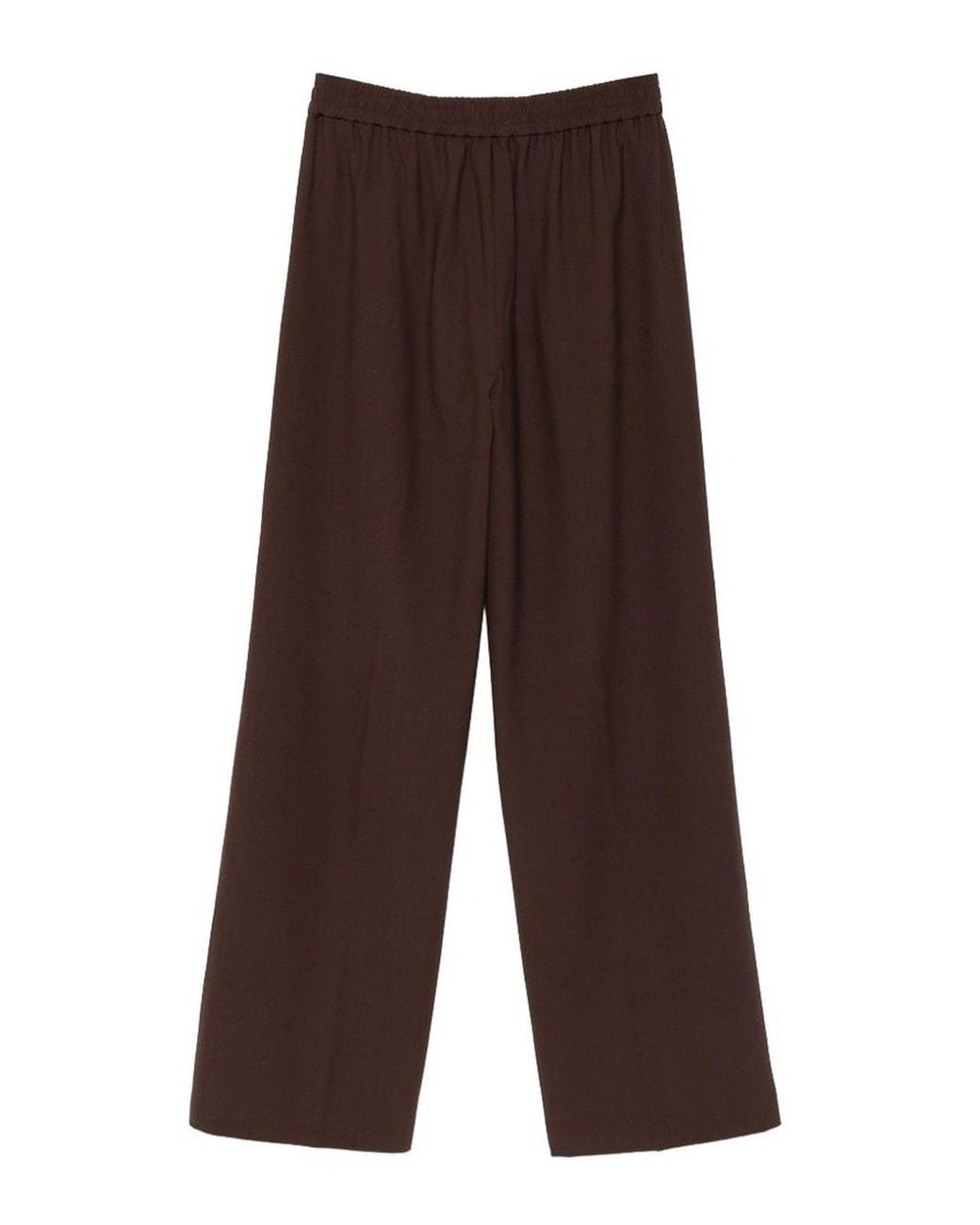 Closed Brown Wimona Wool Blend Trousers