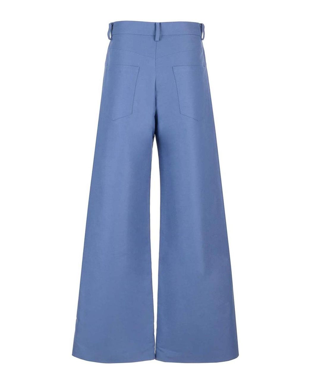 Marni Blue Wide-Leg Trousers