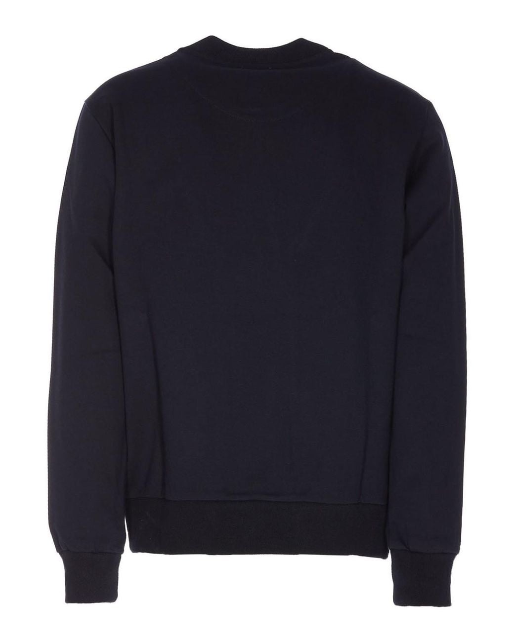 Etro Blue Cotton Sweatshirt With Front Logo for men