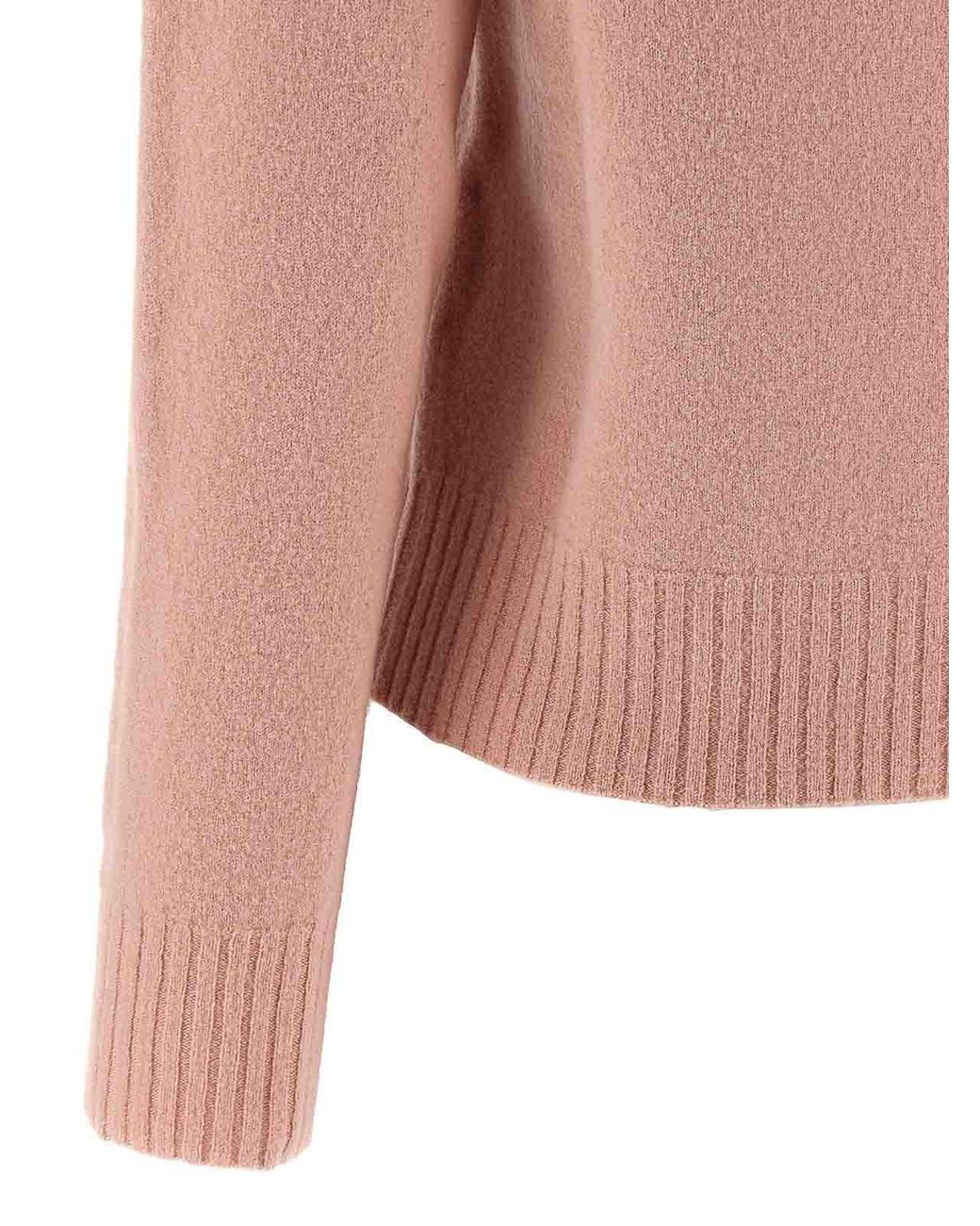 Jil Sander Pink Wool Sweater