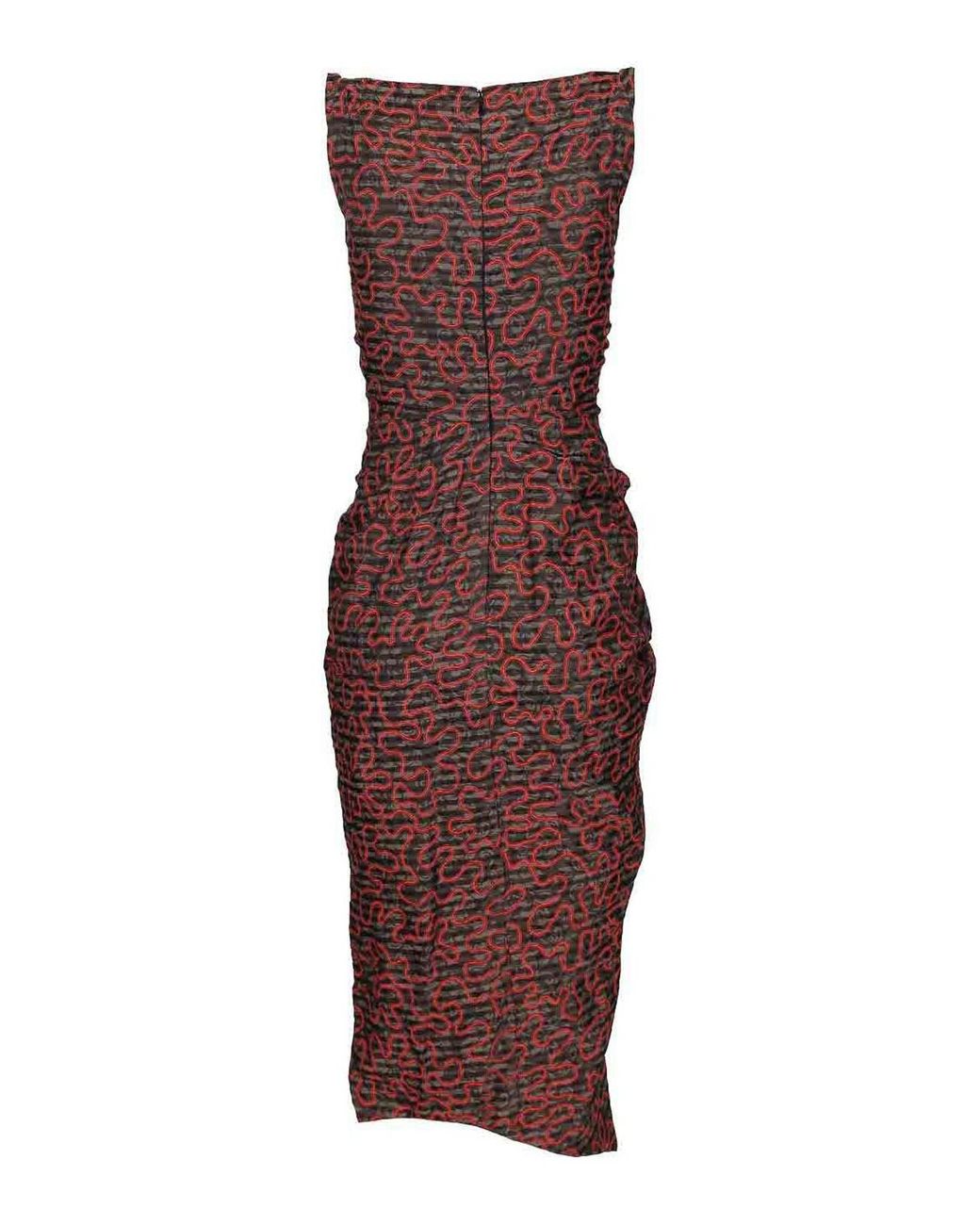 Vivienne Westwood Purple Panther Sleeveless Dress