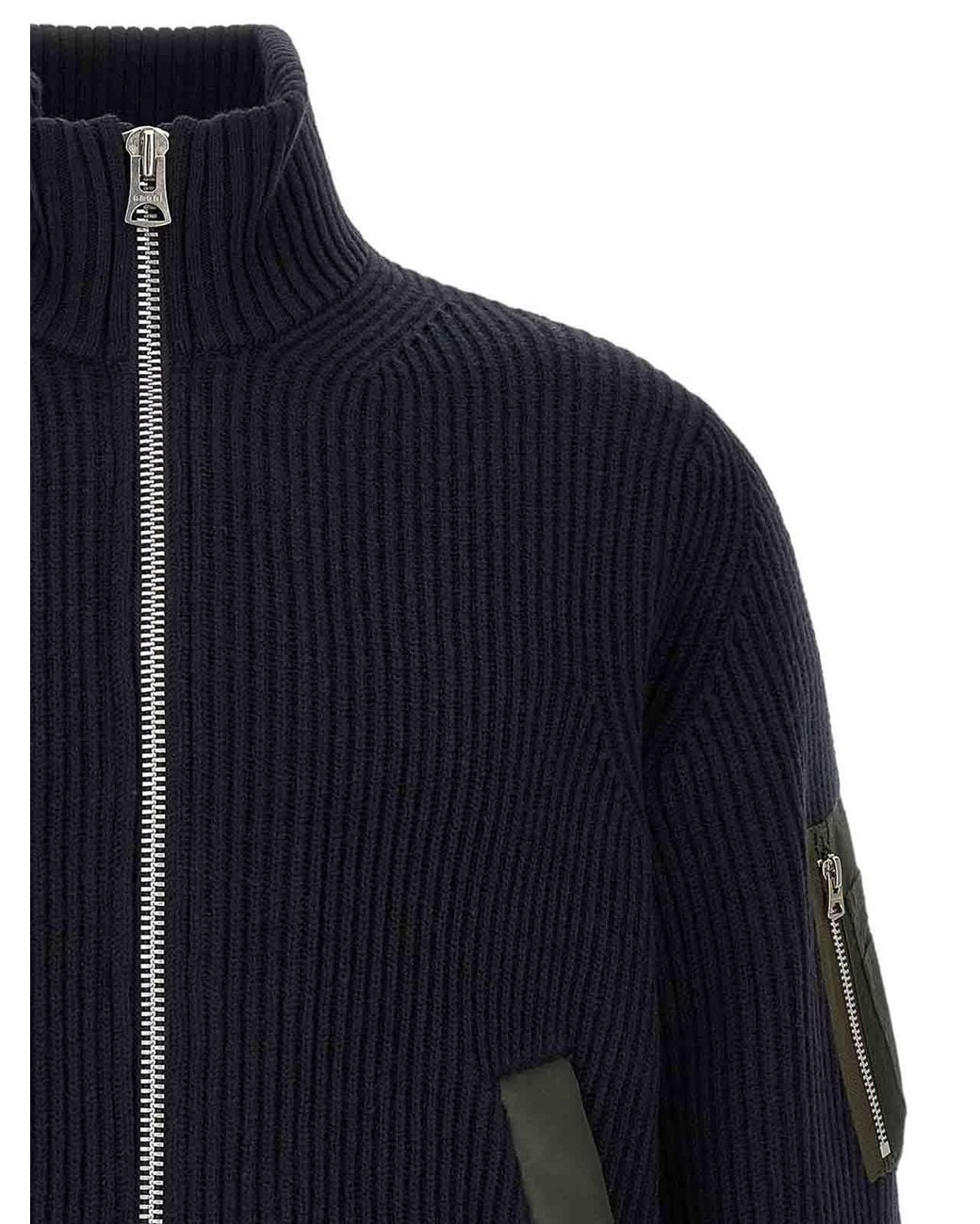 Bomber Sacai pour homme en coloris Blue