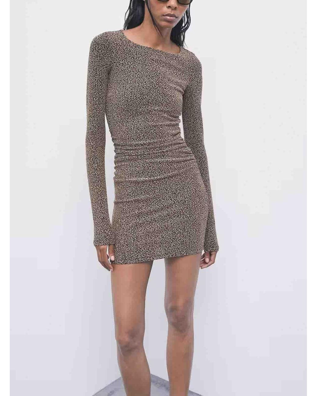 Patrizia Pepe Brown Dress