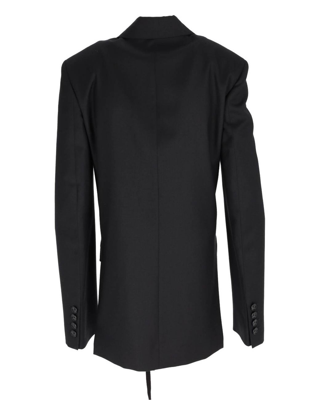 Ann Demeulemeester Black Tailored Jacket Wool Twil