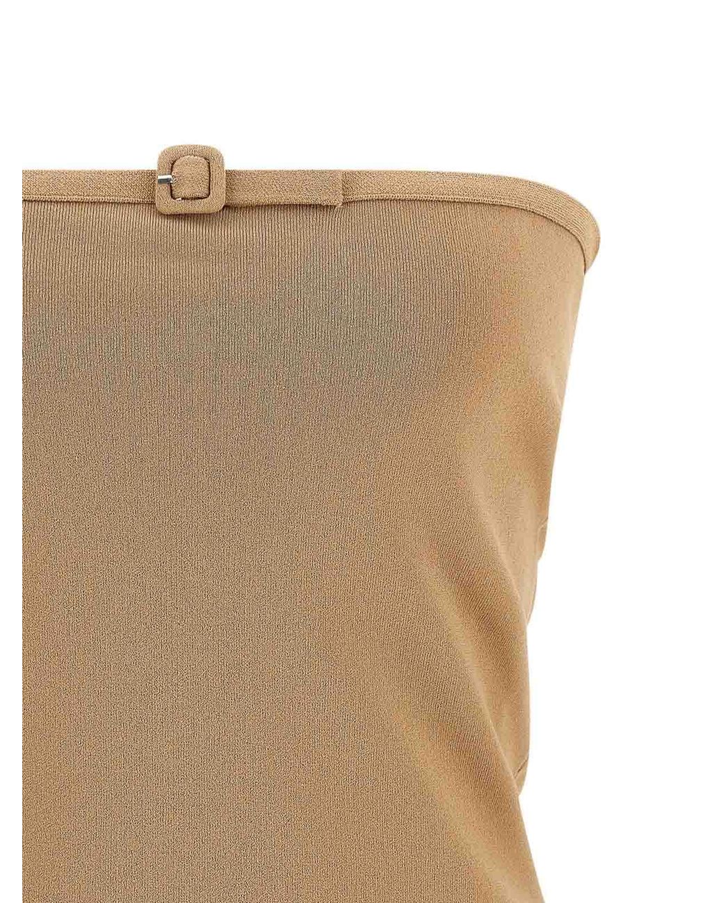 Top Courreges en coloris Natural