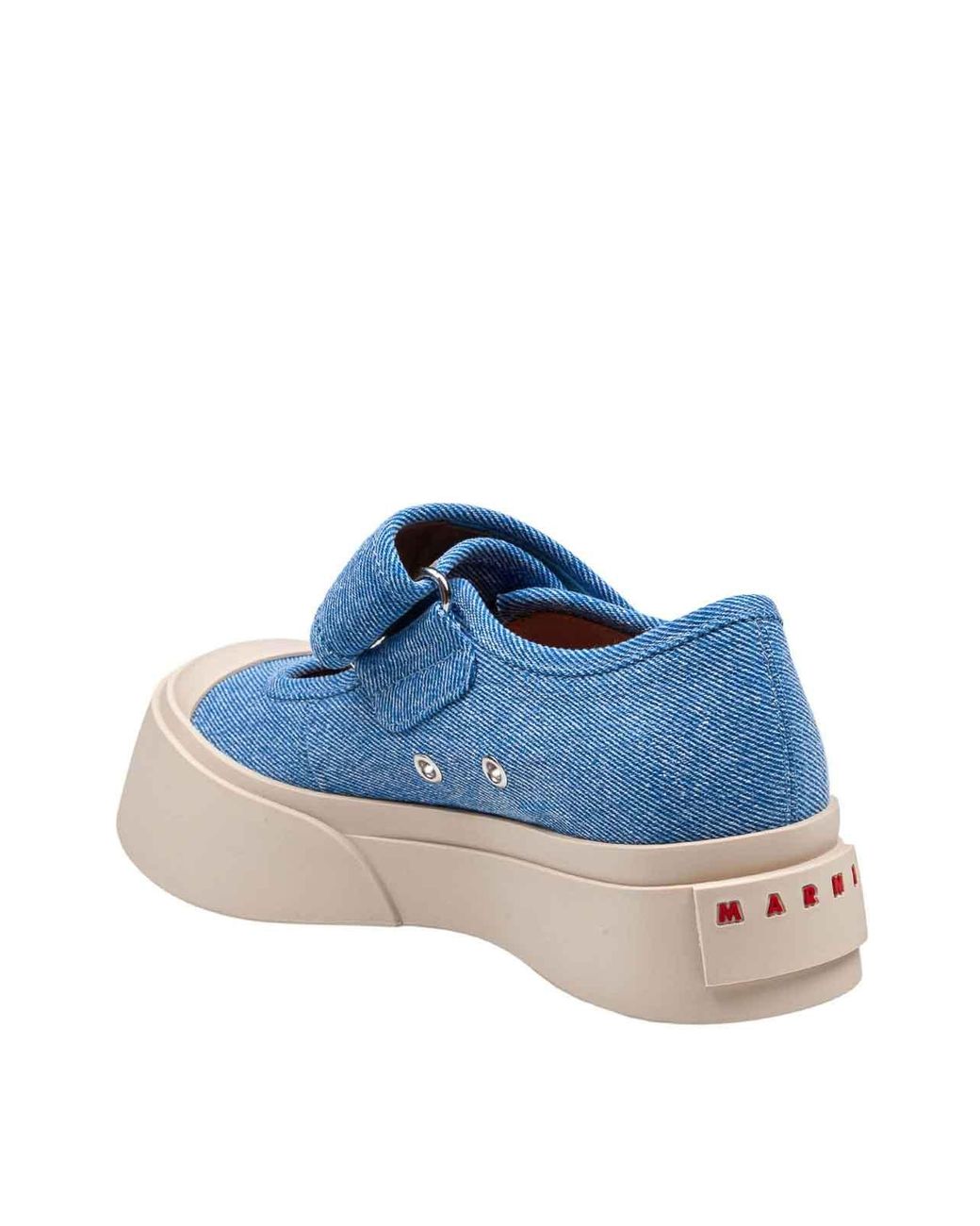 Marni Blue Mary Jane Pablo Sneakers