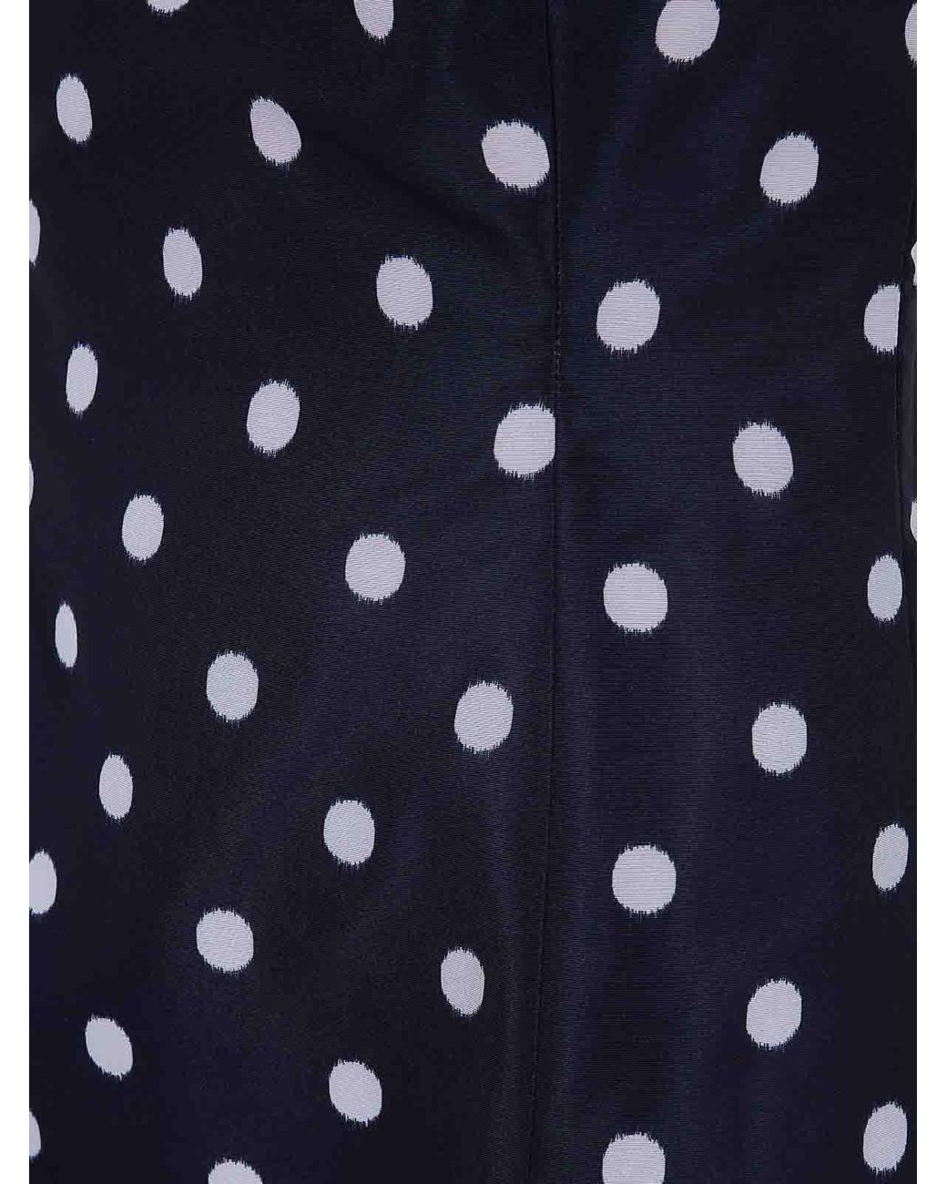 Patou Blue Pencil Midi Dress
