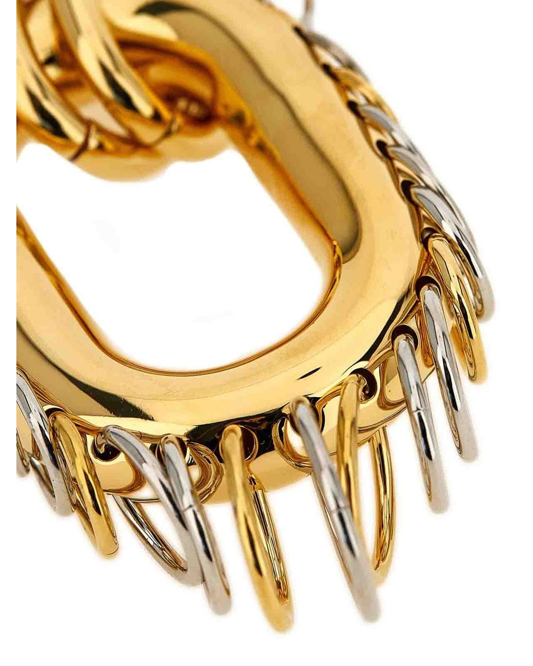 Rabanne Metallic Punk Xl Link' Necklace
