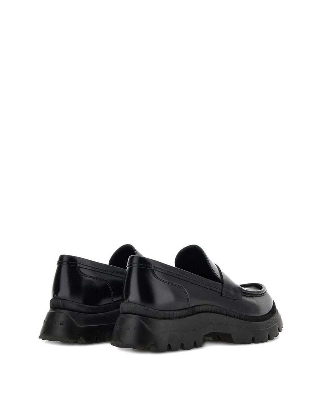 Hogan Black Mocassini Chunky H692 for men