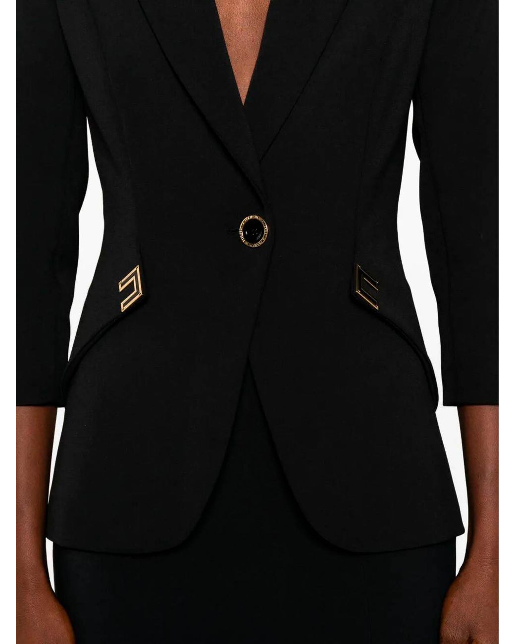 Elisabetta Franchi Black Jacket