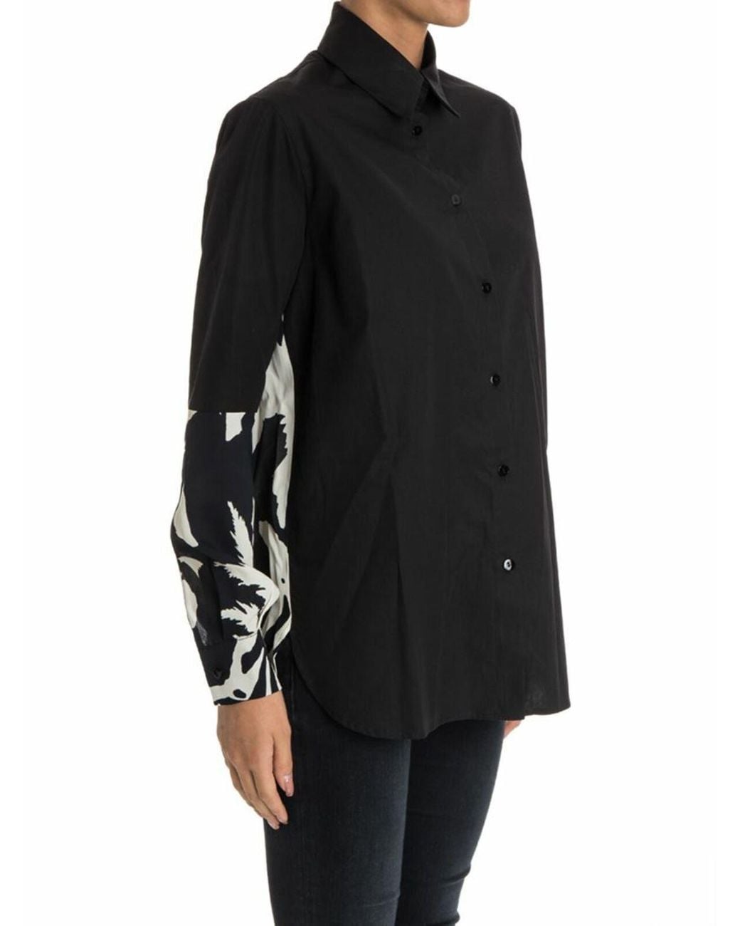 Fuzzi Black Cotton Shirt