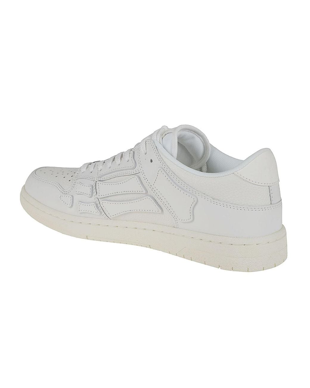 Amiri White "Skel Top Low" Sneakers for men