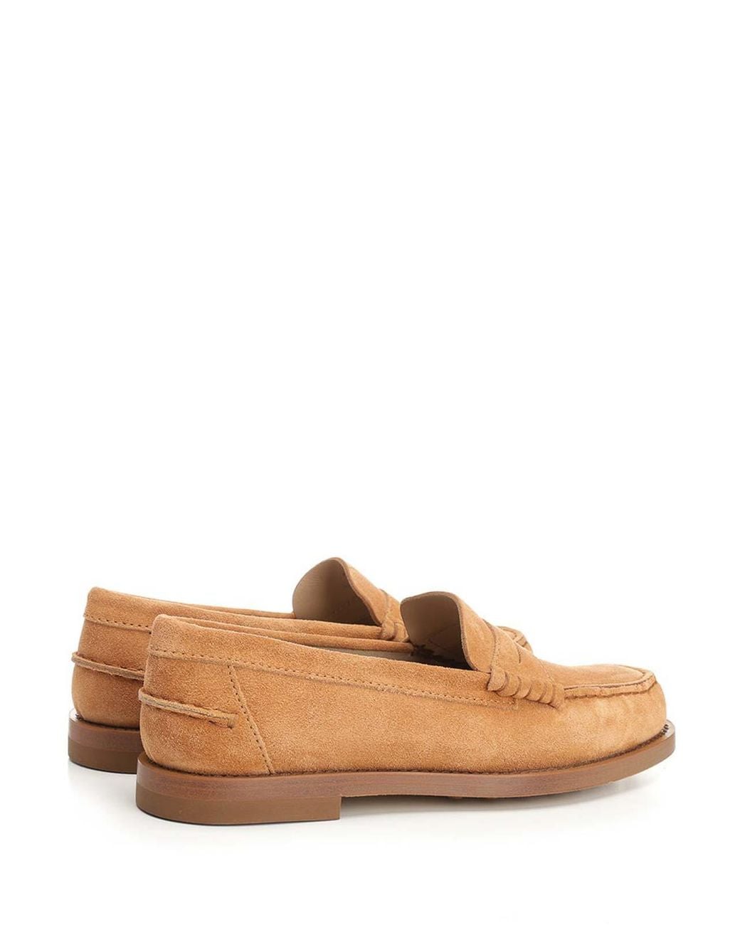 Tod's Brown Suede Moccasins