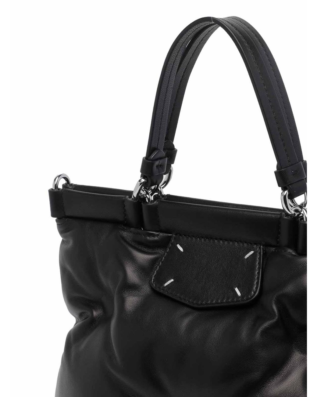 Maison Margiela Black Glam Slam Small Shopping Bag