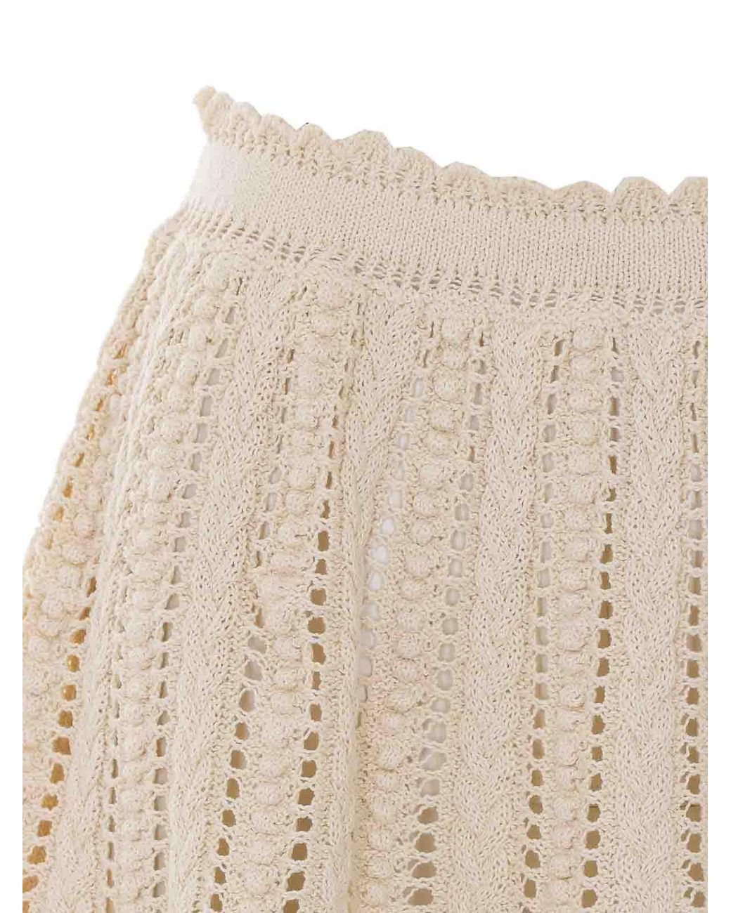 Isabel Marant Natural Ecru Nelle Mini Skirt
