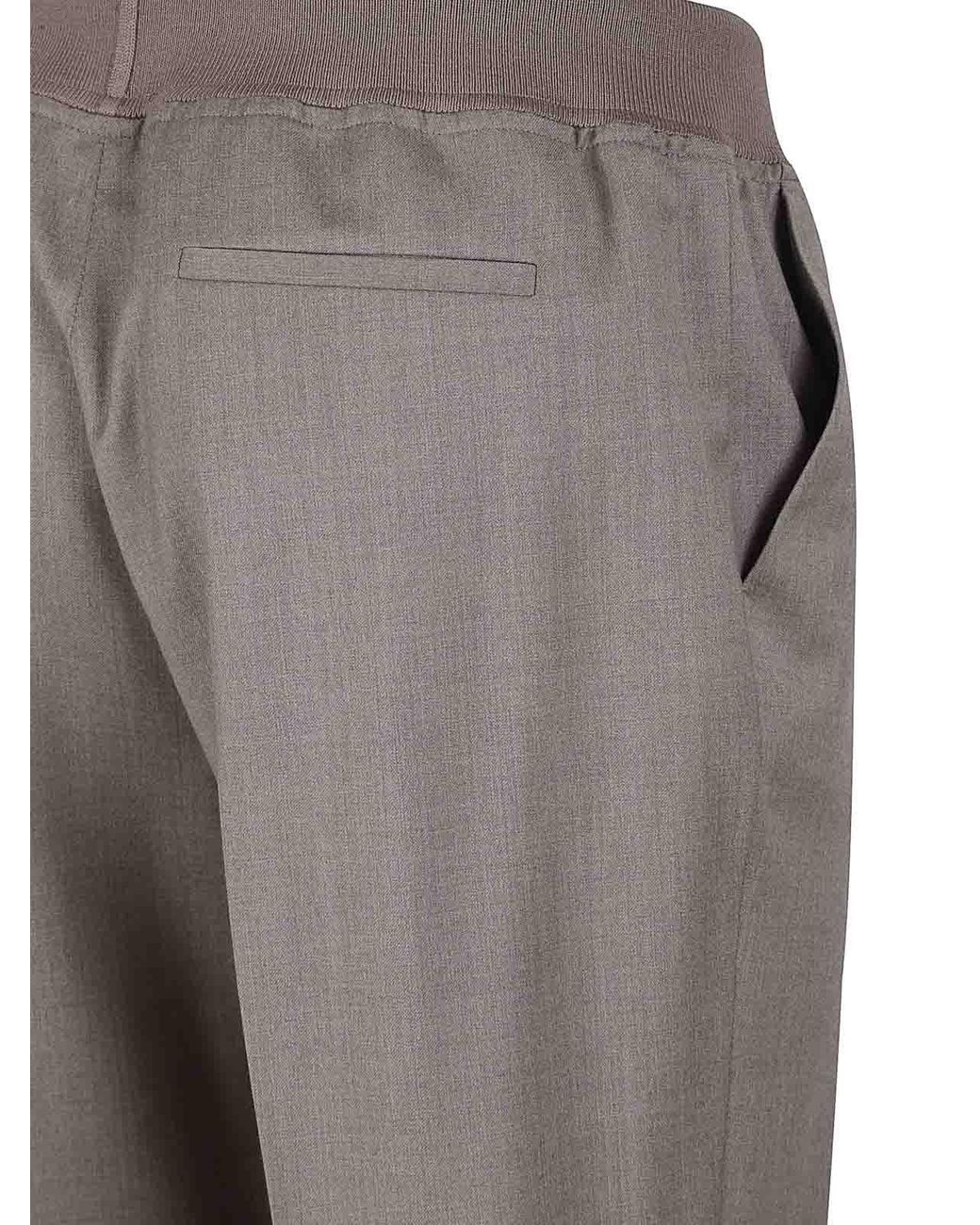 Quelledue Gray Trousers