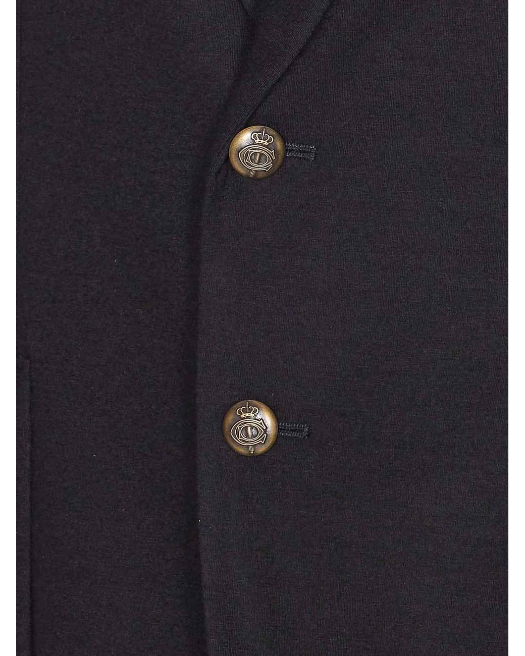 Circolo 1901 Blue Jacket With Buttons Closure for men