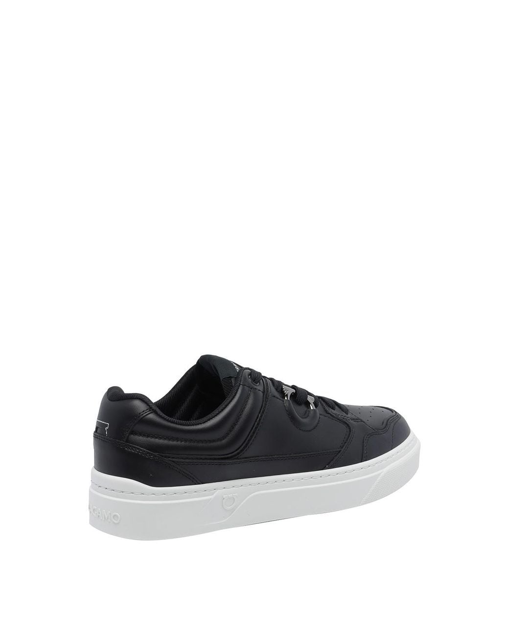 Ferragamo Black Seth Sneakers for men