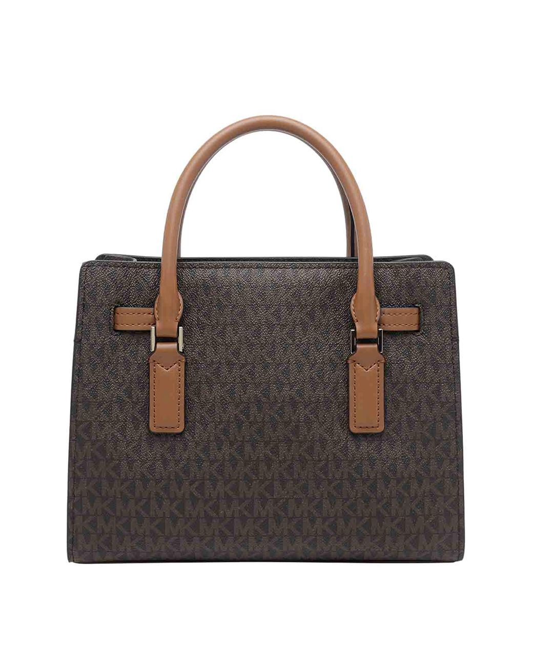 MICHAEL Michael Kors Black Small Hamilton Moderne Satchel Bag