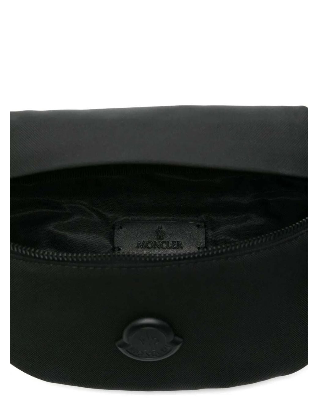 Moncler Black Durance Small Belt Bag for men