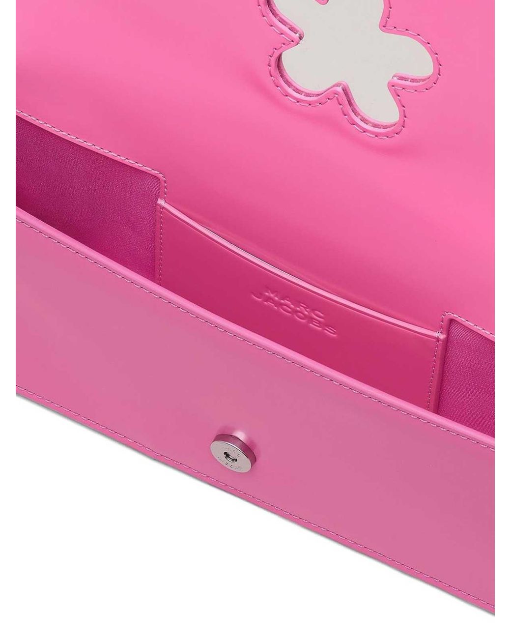 Marc Jacobs Pink The Mirror Shoulder Leather Bag