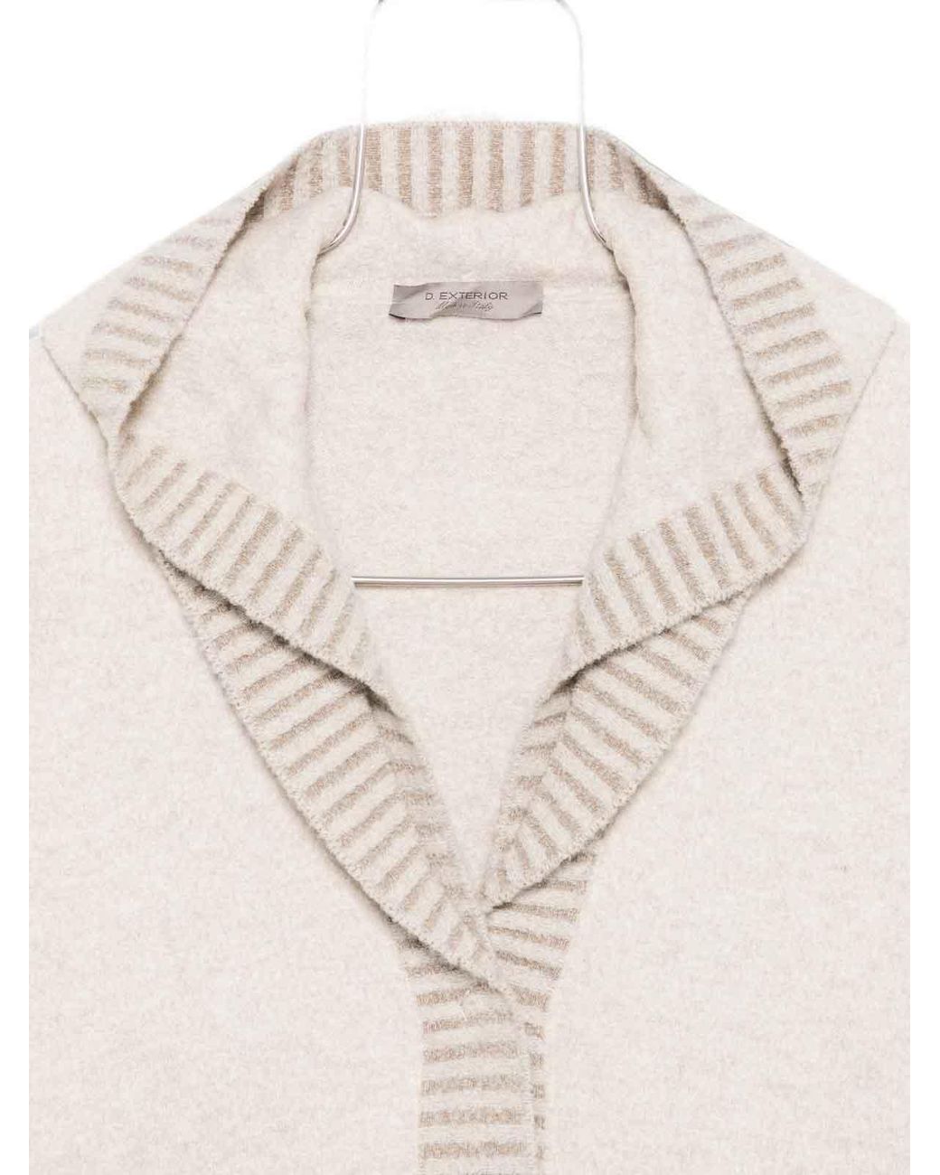D. EXTERIOR White Sweater