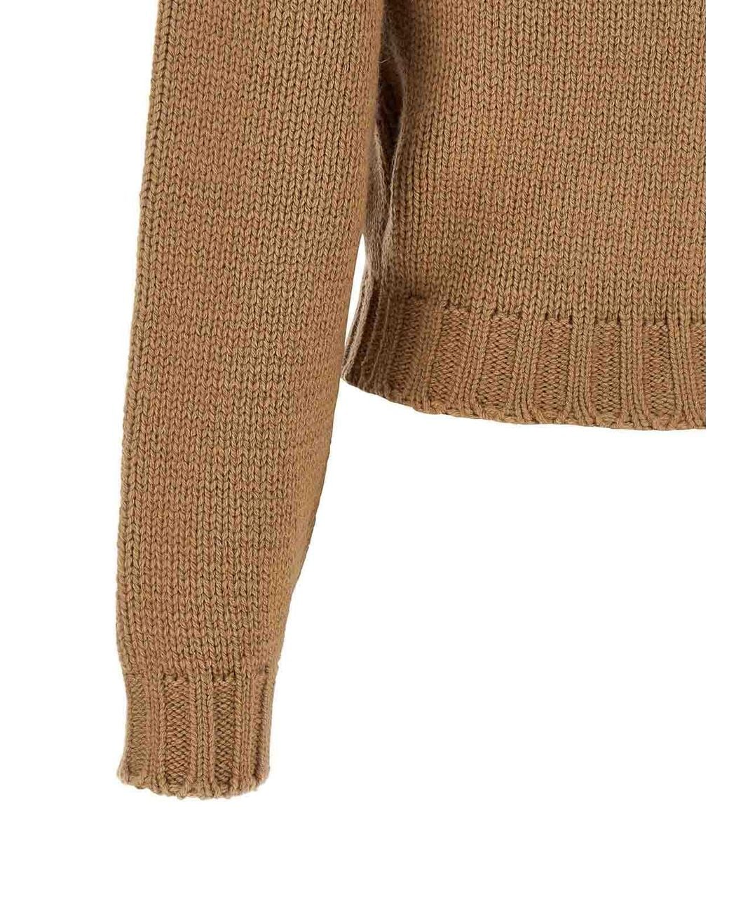 MM6 by Maison Margiela Natural Cardigan