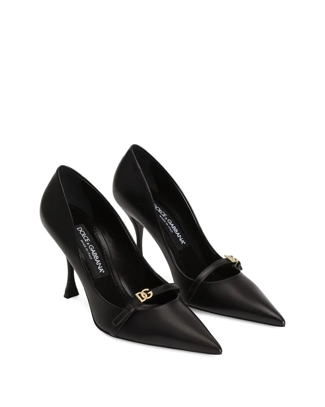 Dolce & Gabbana Black Heeled Shoes