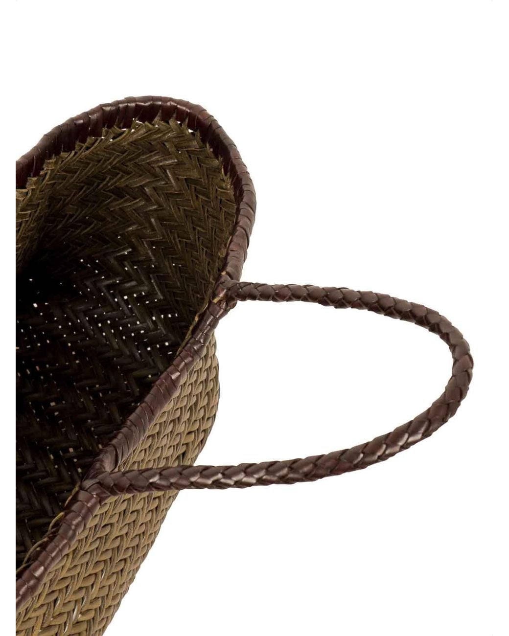 Nantucket Small Bicolore di Dragon Diffusion in Brown