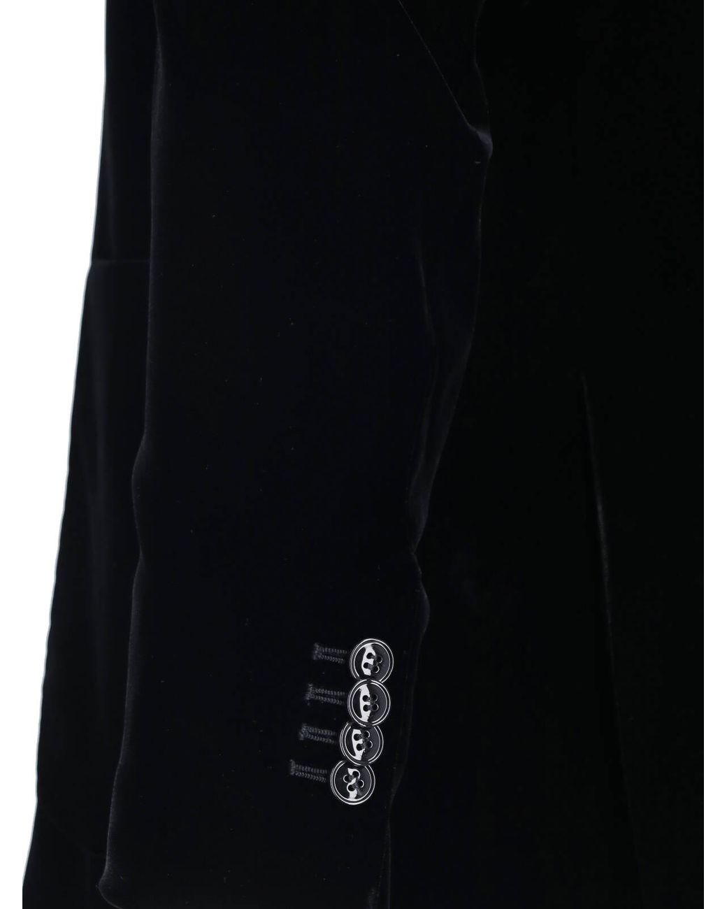 Giorgio Armani Black Velvet Jacket for men