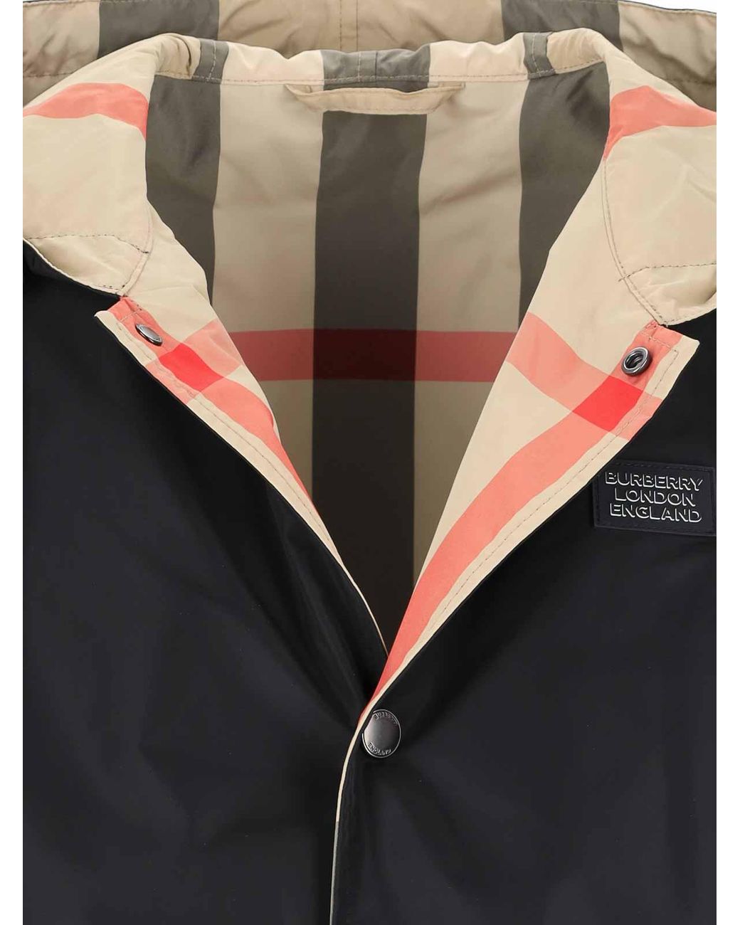 Blazer Burberry de hombre de color Black