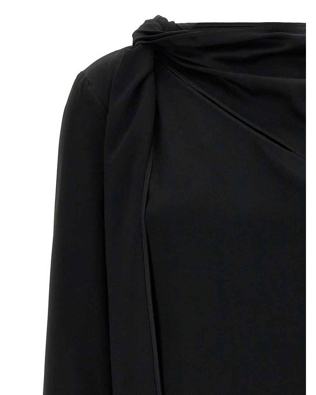 Givenchy Black Viscose Blouse