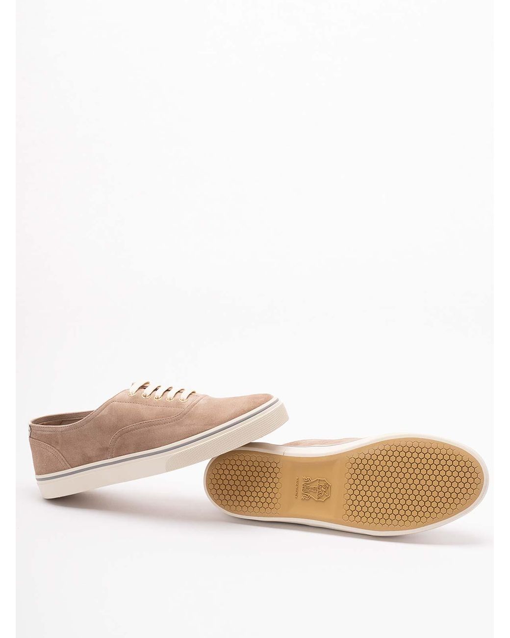 Brunello Cucinelli Gray Sneakers for men