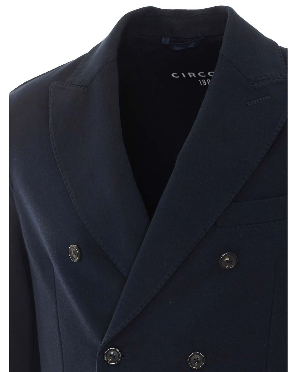 Circolo 1901 Blue Double Breasted Jacket for men