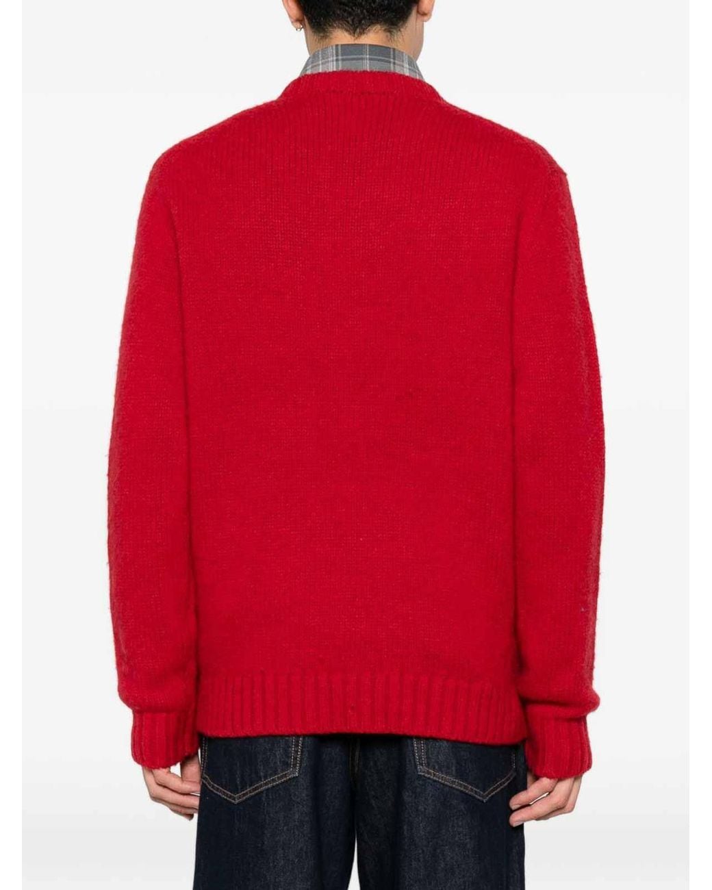 Polo Ralph Lauren Wool Sweater With Embroidered Sir Bear for men