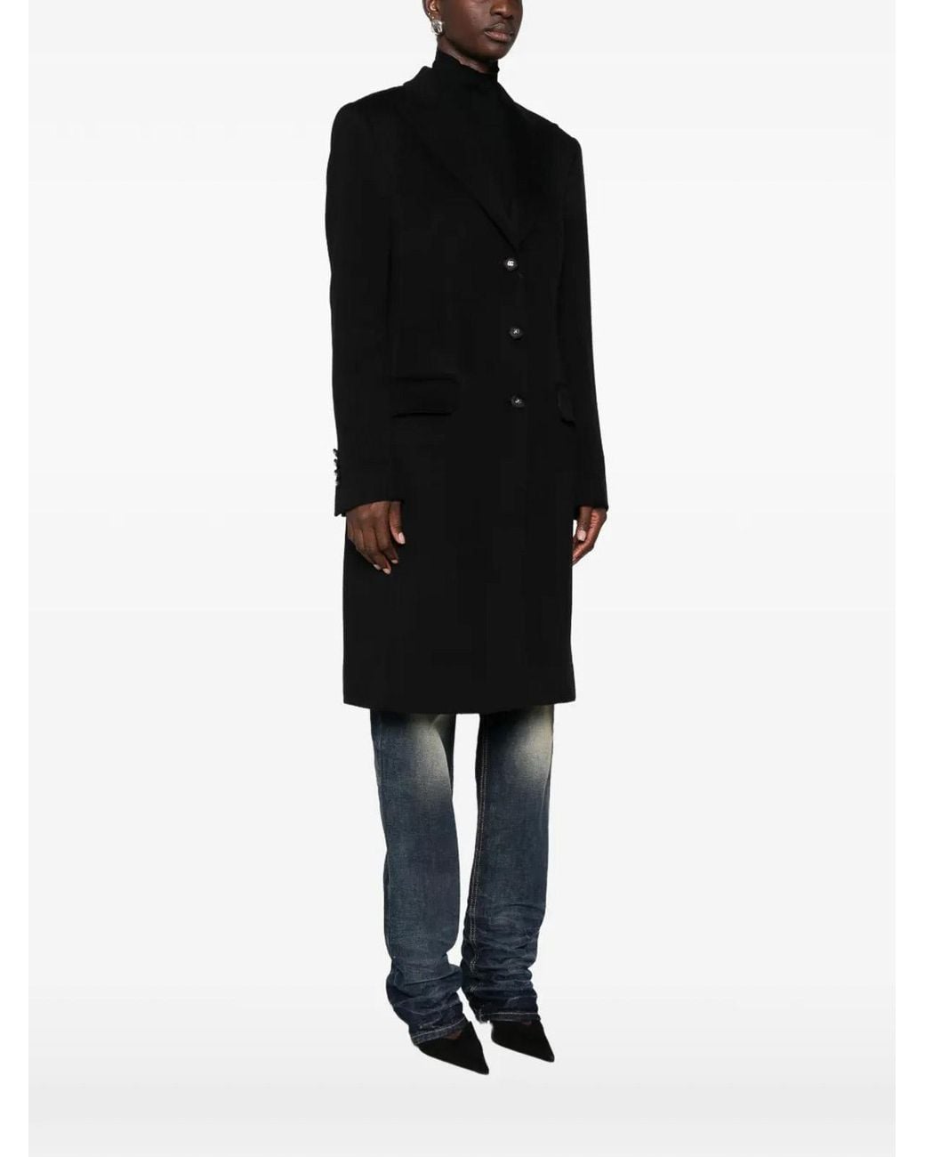 Dolce & Gabbana Black Coat