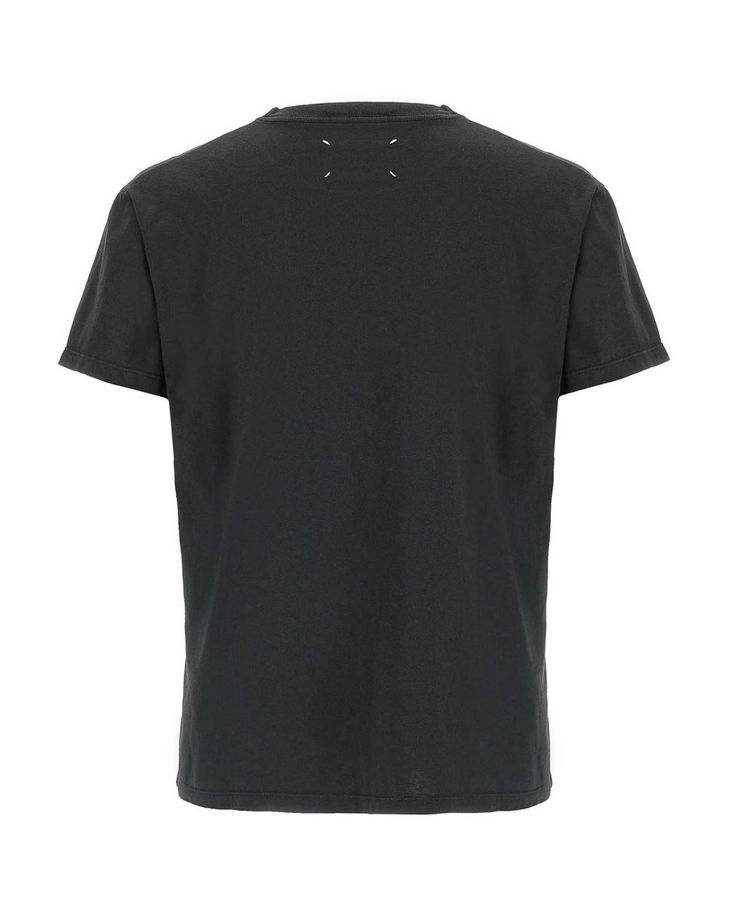 Maison Margiela Black Cotton T-Shirt