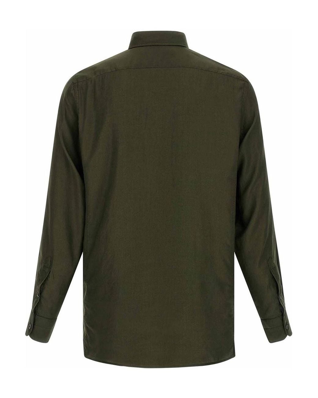 Tom Ford Green Button-Down Shirt for men