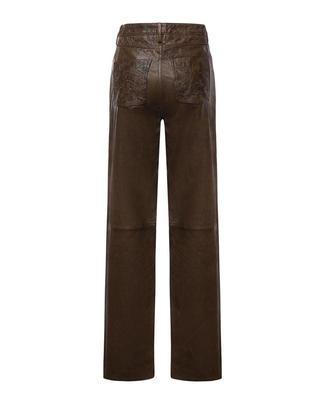 Golden Goose Deluxe Brand Brown Melany Leather Pants
