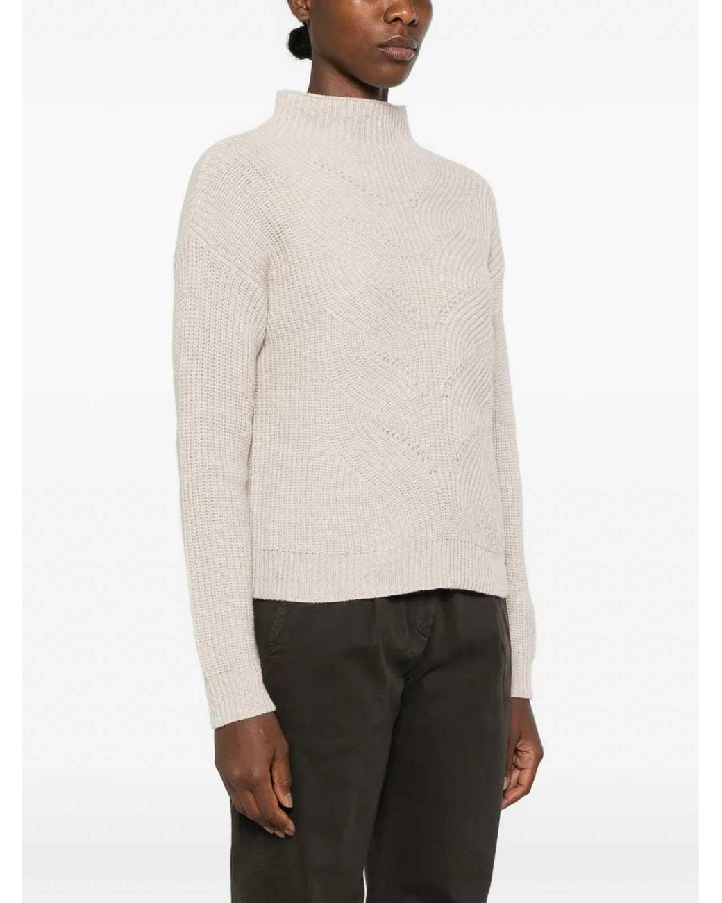 Herno Natural Cable Knit Sweater