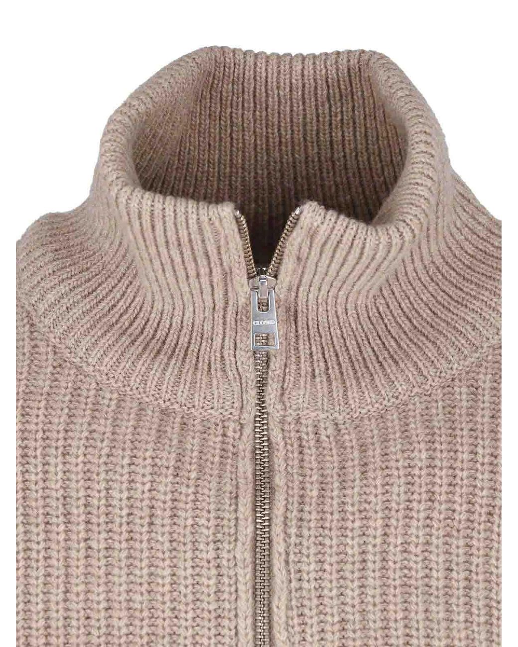 Closed Pink Wool Sweater for men