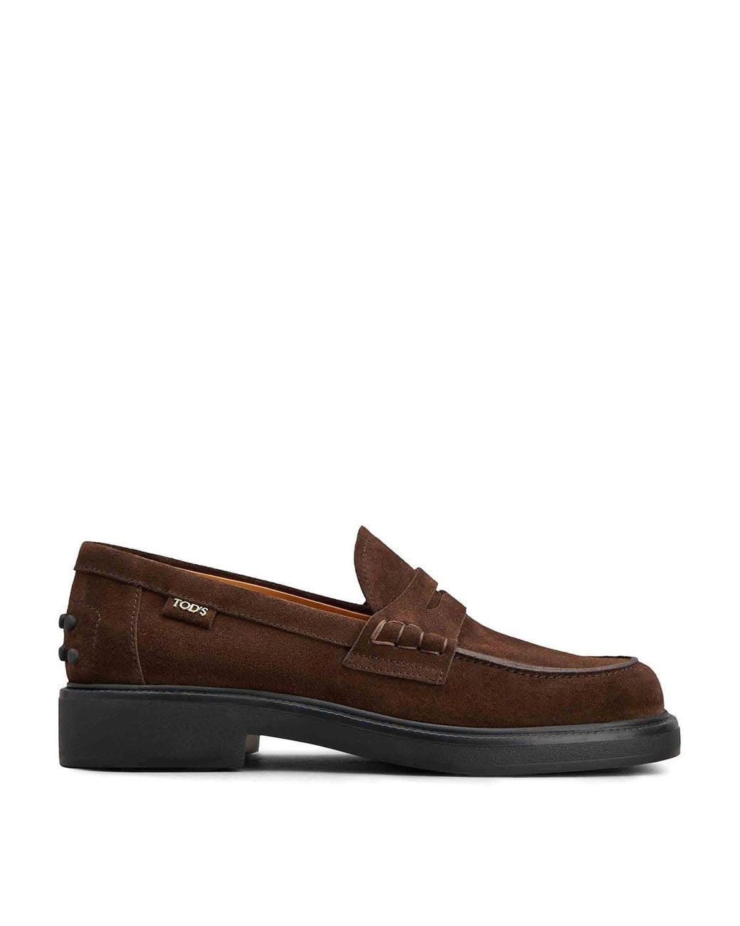 Tod's Brown Leather Moccasin
