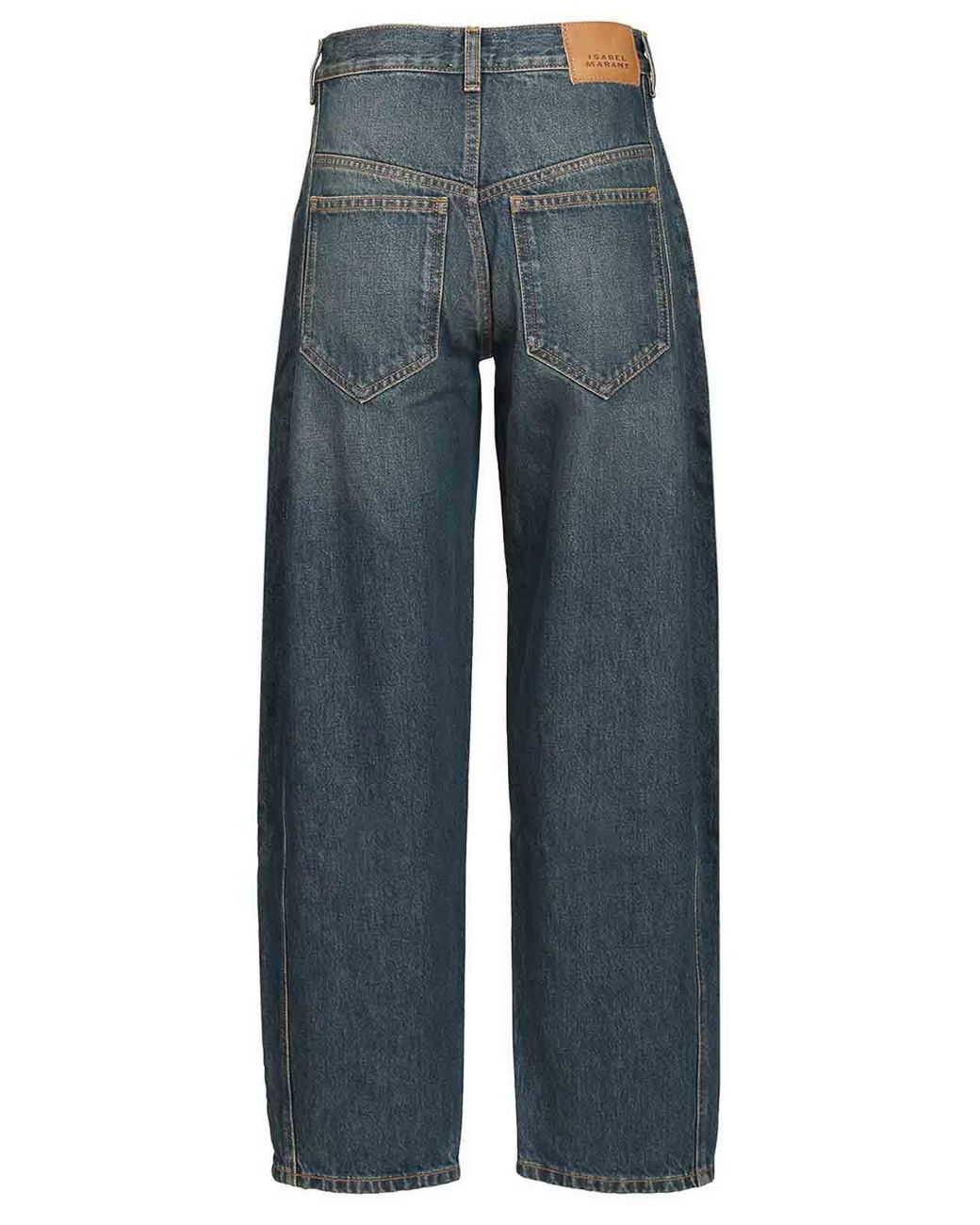 Isabel Marant Blue Oriane Jeans